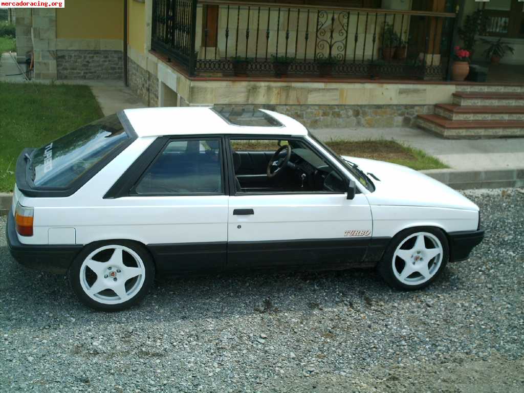 Cambio mi renault11 turbo por coche de competicion