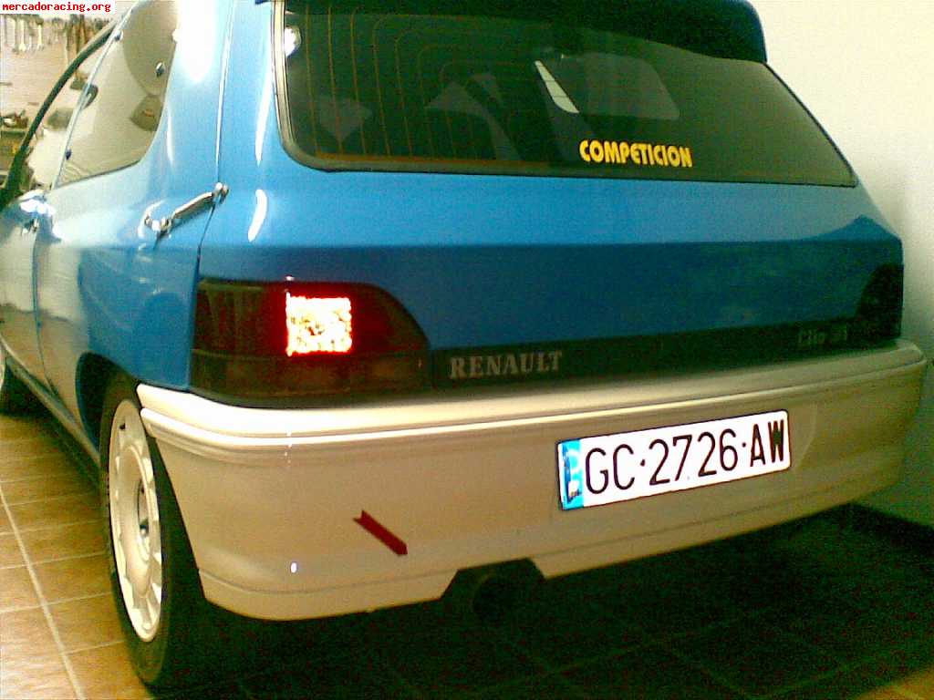 Renault clio 1.8 16v con mecánica williams