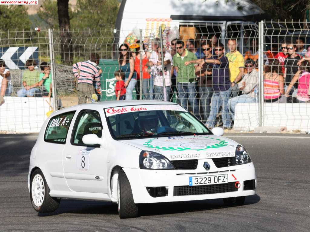Clio cup 05 con itv de rallyes