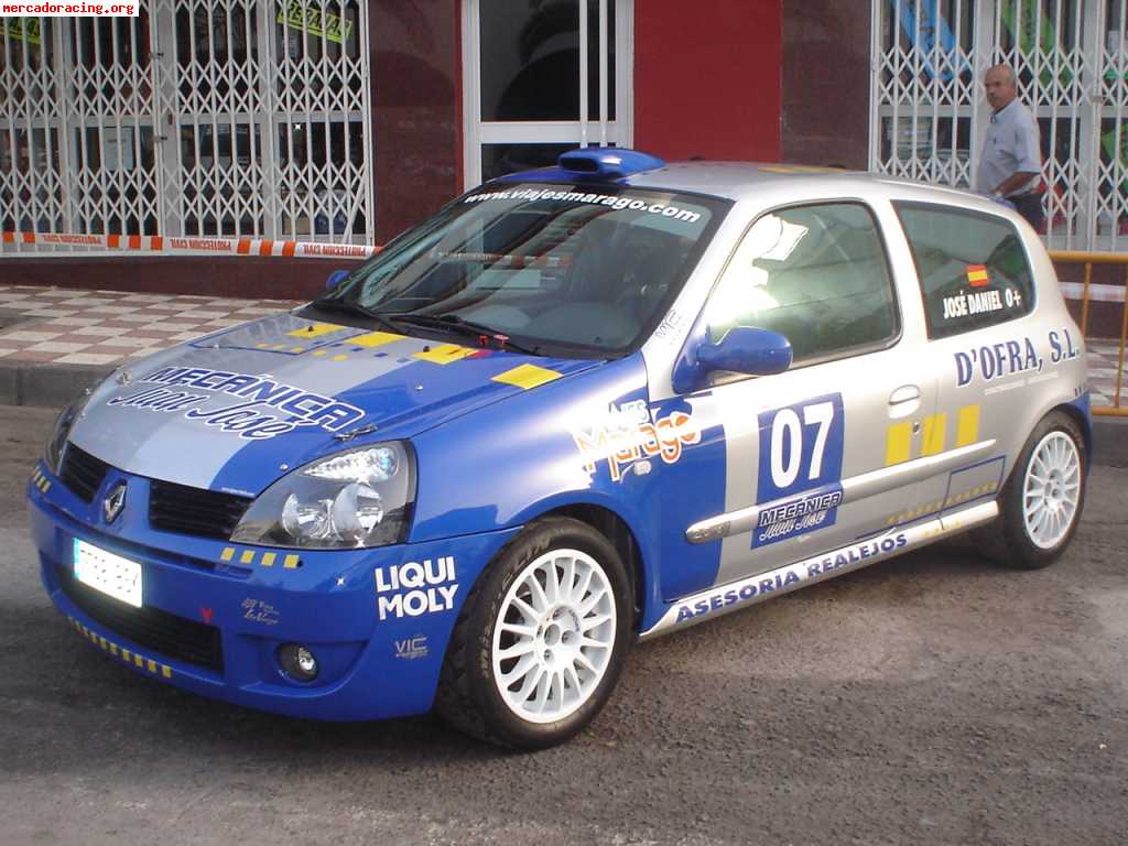 Se vende clio rs sport coche campeon de grupo n en tenerife
