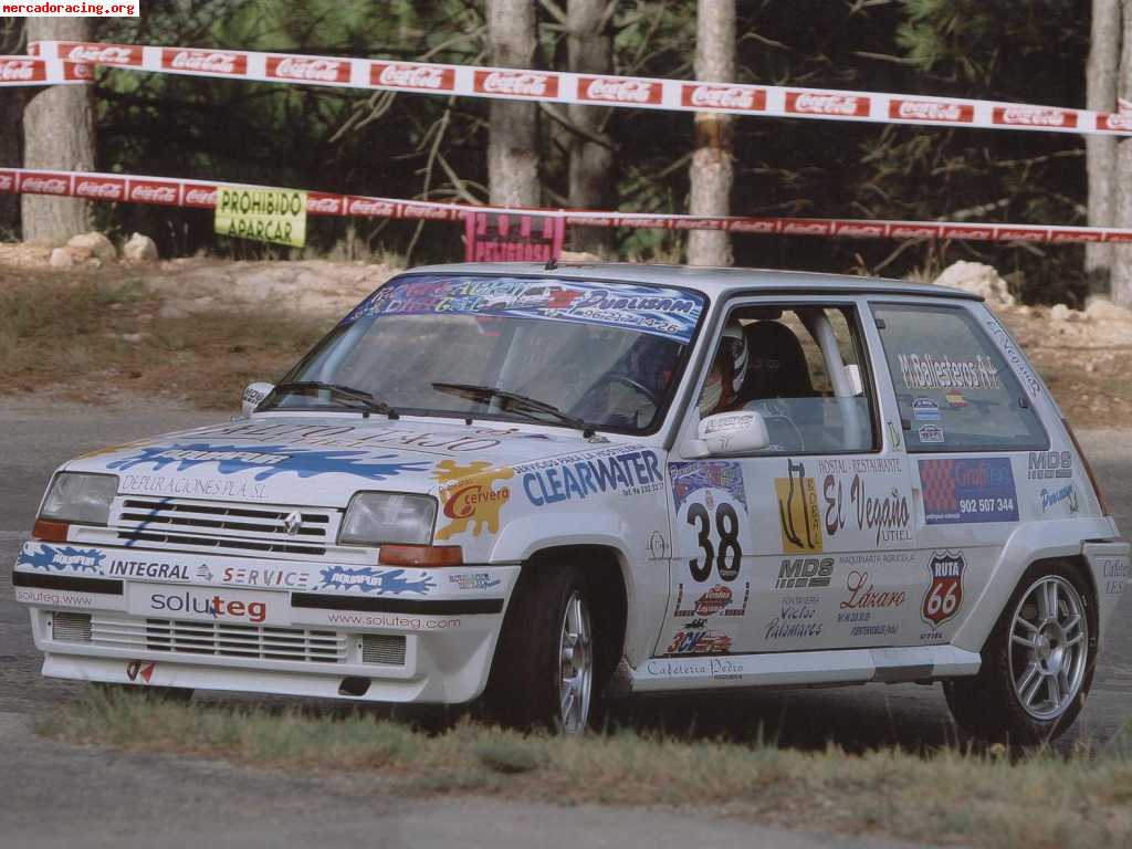 Vendo renault 5 gt turbo gr. f (montaña).