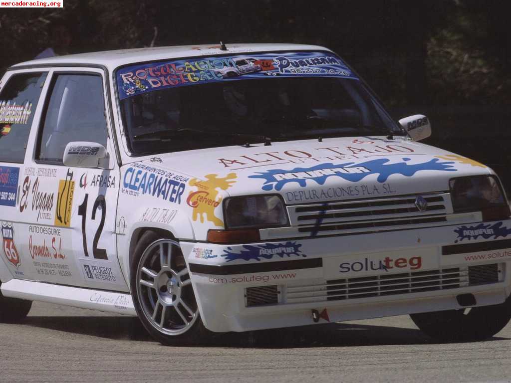 Vendo renault 5 gt turbo gr. f (montaña).