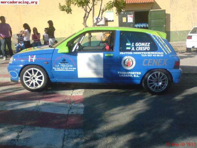 Vendo clio 1.8 16v con autoblocante y grupo corto todo monta