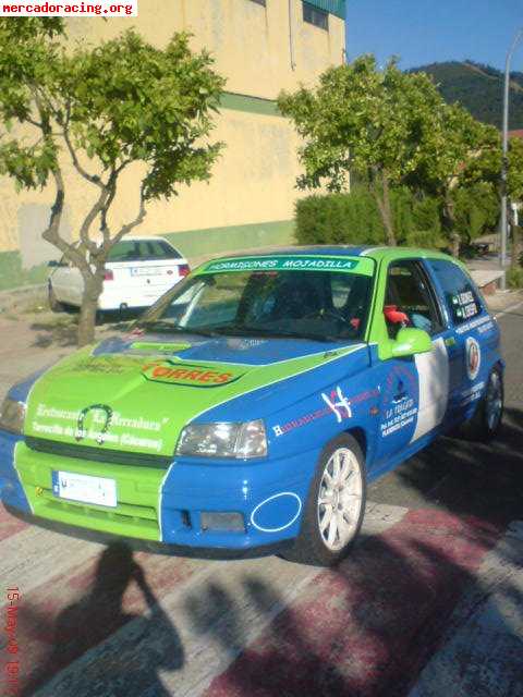 Vendo clio 1.8 16v con autoblocante y grupo corto todo monta