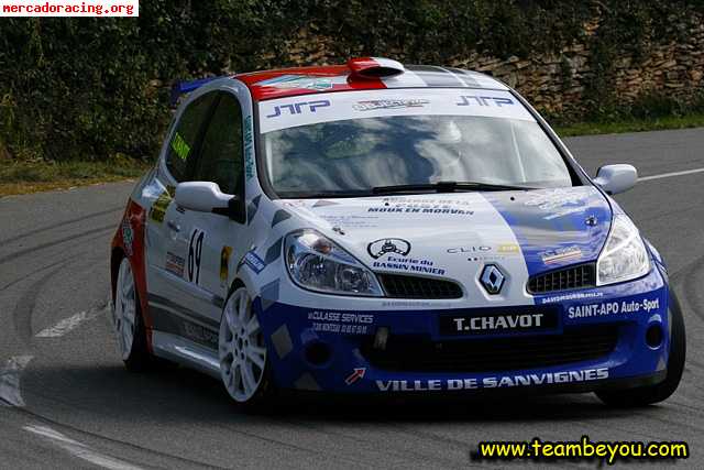 Clio 3 cup campeonato francia montaña 2009