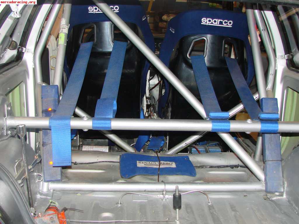 Clio williams con cambio secuencial 6v