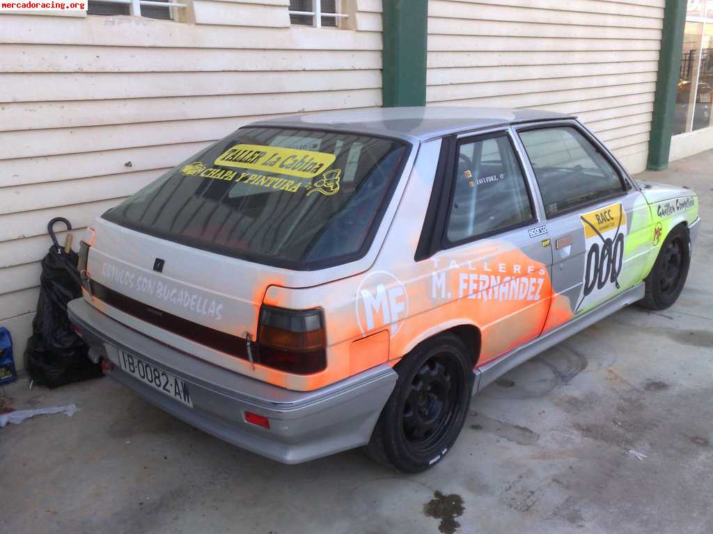 Renault 11 turbo homologado para rallies