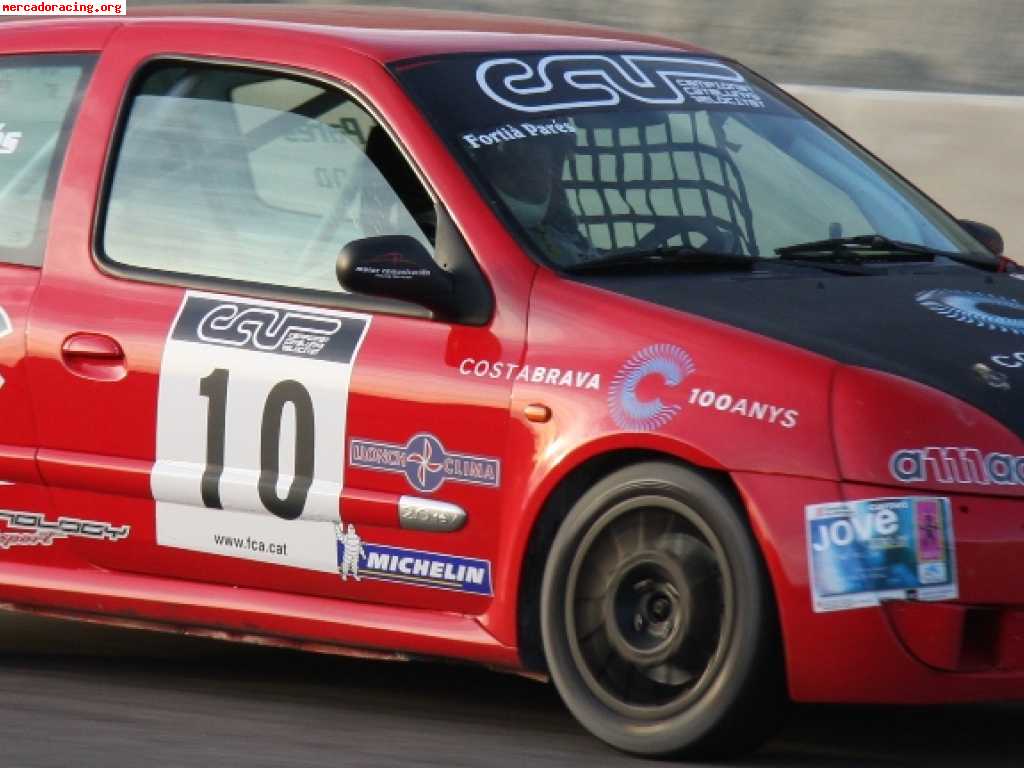 Se vende clio cup ii campeón de cataluña