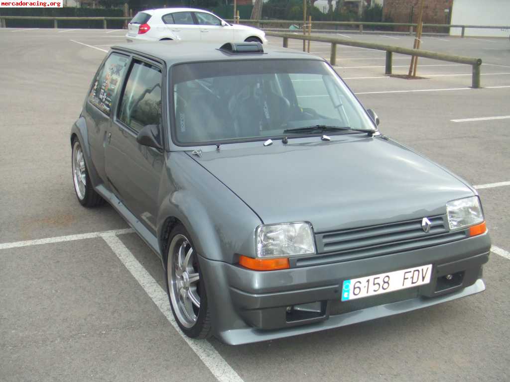 Se vende renault 5 gt turbo  preparado para competición