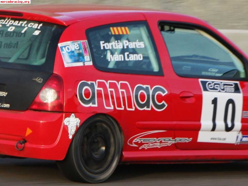 Se vende clio cup ii campeón de cataluña