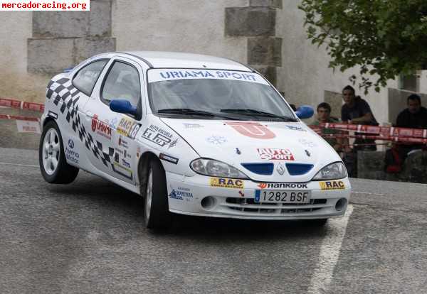 Renault megane gr-a. rallyes documentado