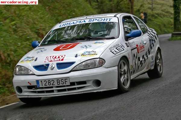 Renault megane gr-a. rallyes documentado