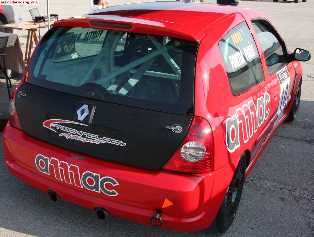 Se vende clio cup ii campeón de cataluña 