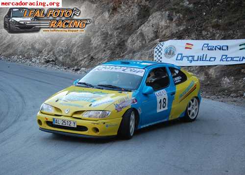 Mejane de rally jrupo a