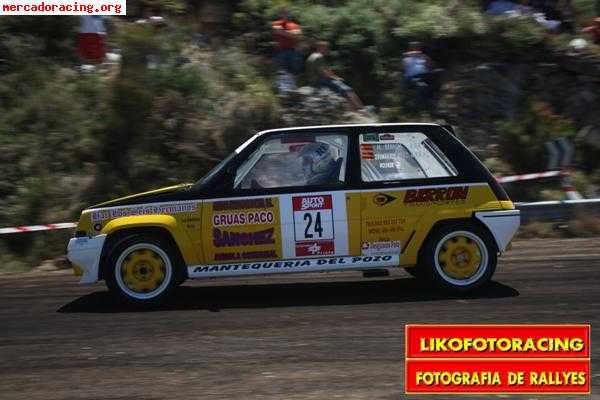 Vendo gt turbo con documentacion de rallyes