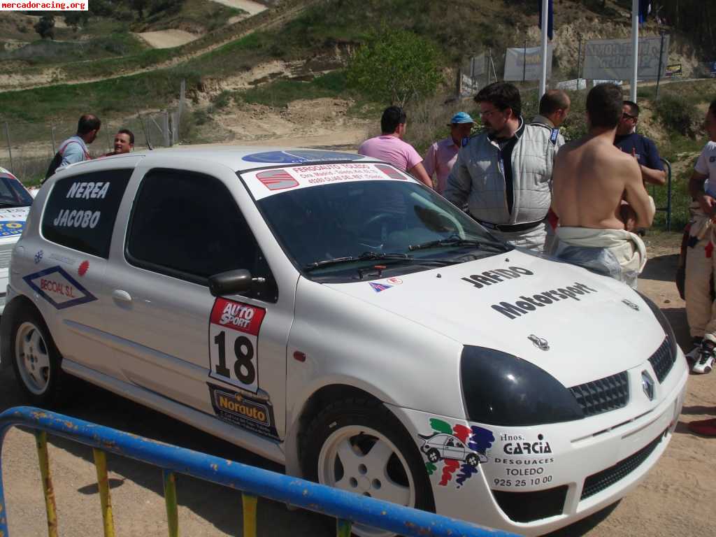 Clio sport listo para correr