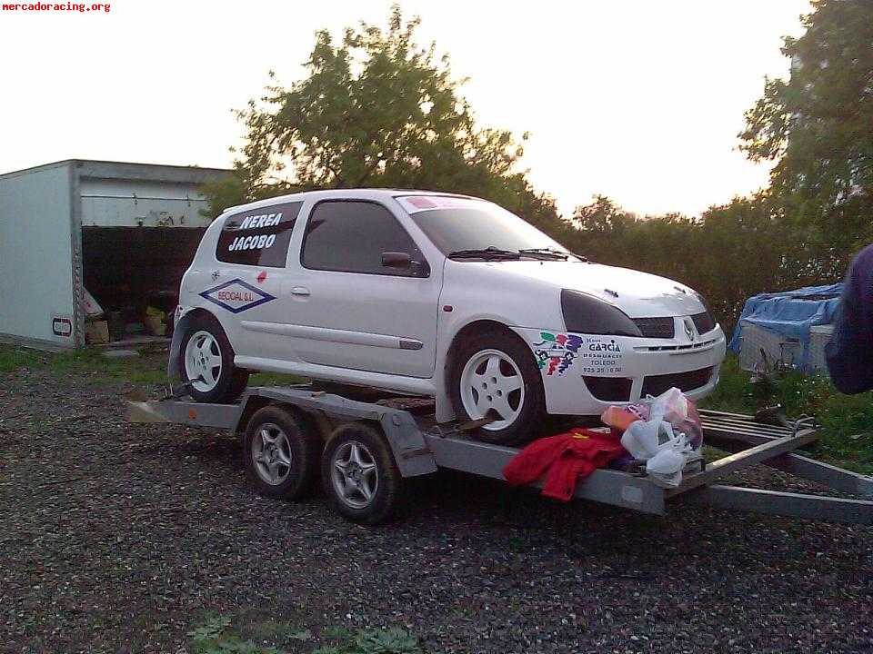 Clio sport listo para correr