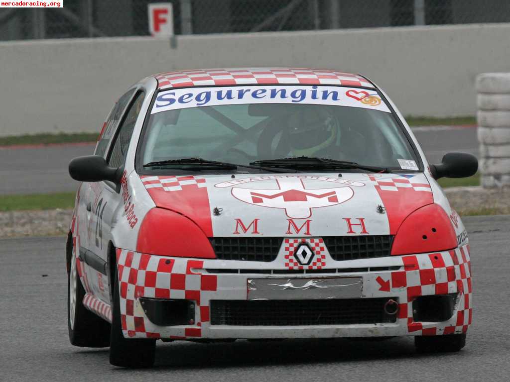 Clio cup evolucion 2005. circuitos