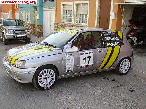 Clio 16v gr.a (venta o cambio por trasera).