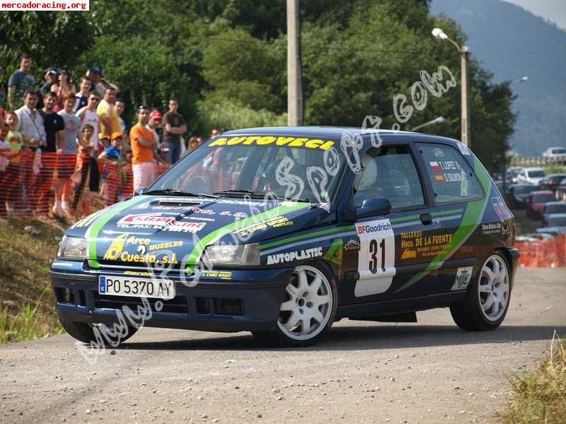 Vendo renault clio williams tope gr. n original y numerado