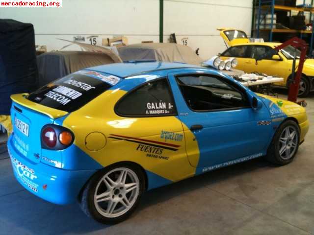 Renault megane grupo a. 2000 207 cv. listo para correr. 1600