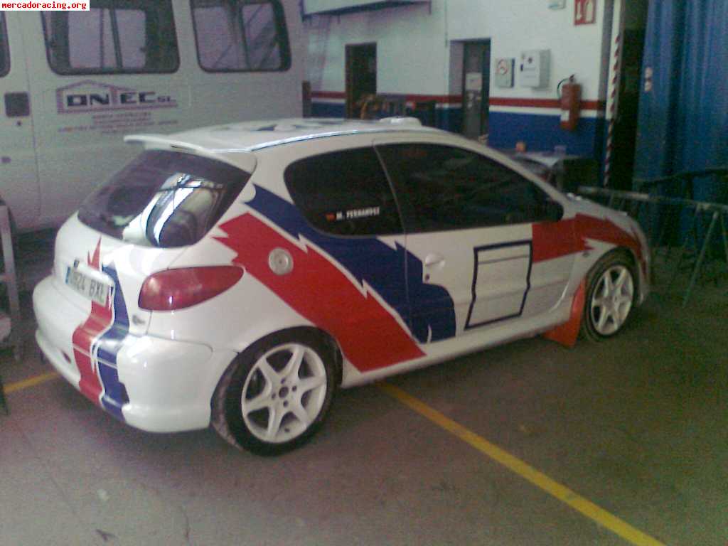 206 gti por caja de clio