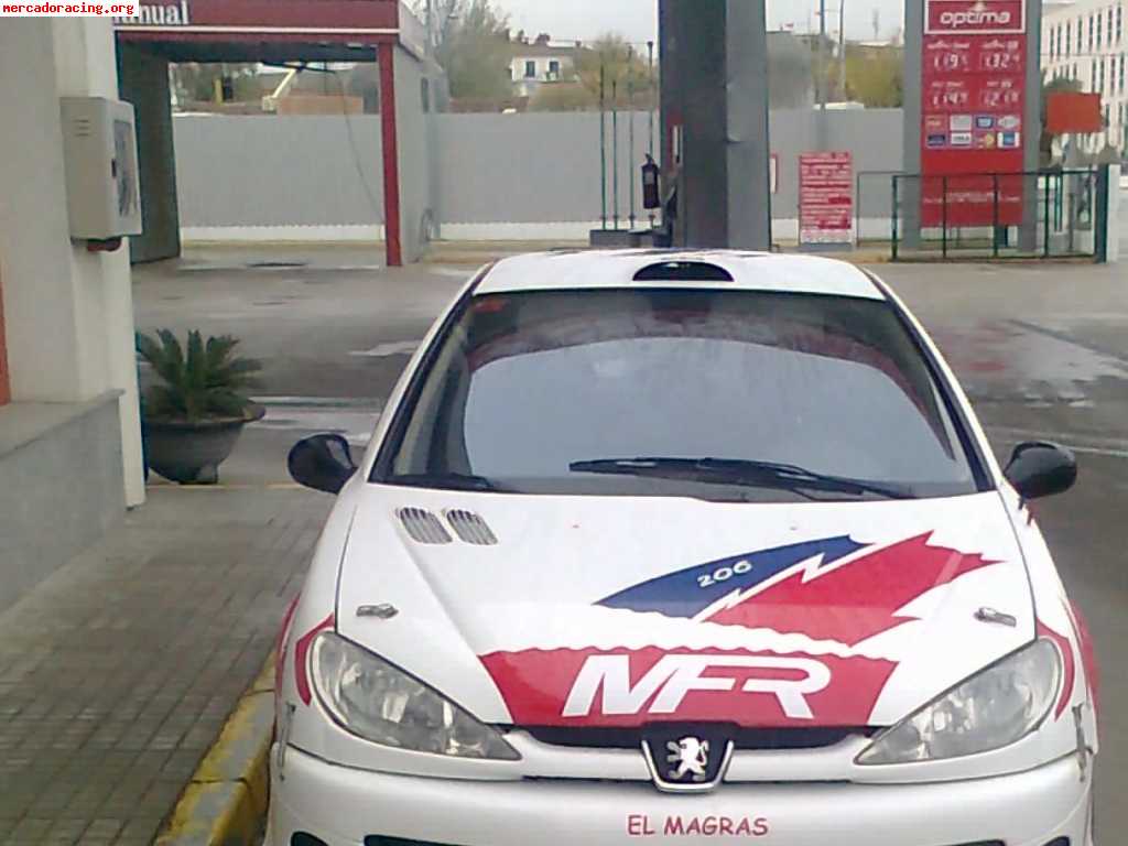 206 gti por caja de clio