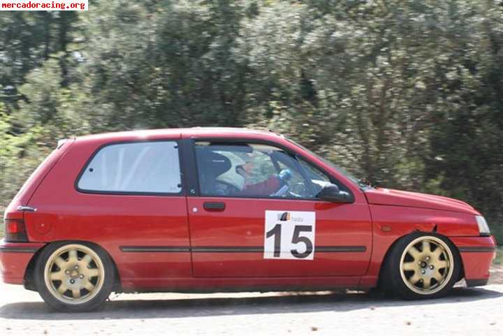 Vendo clio 16v con documentacion de rallys