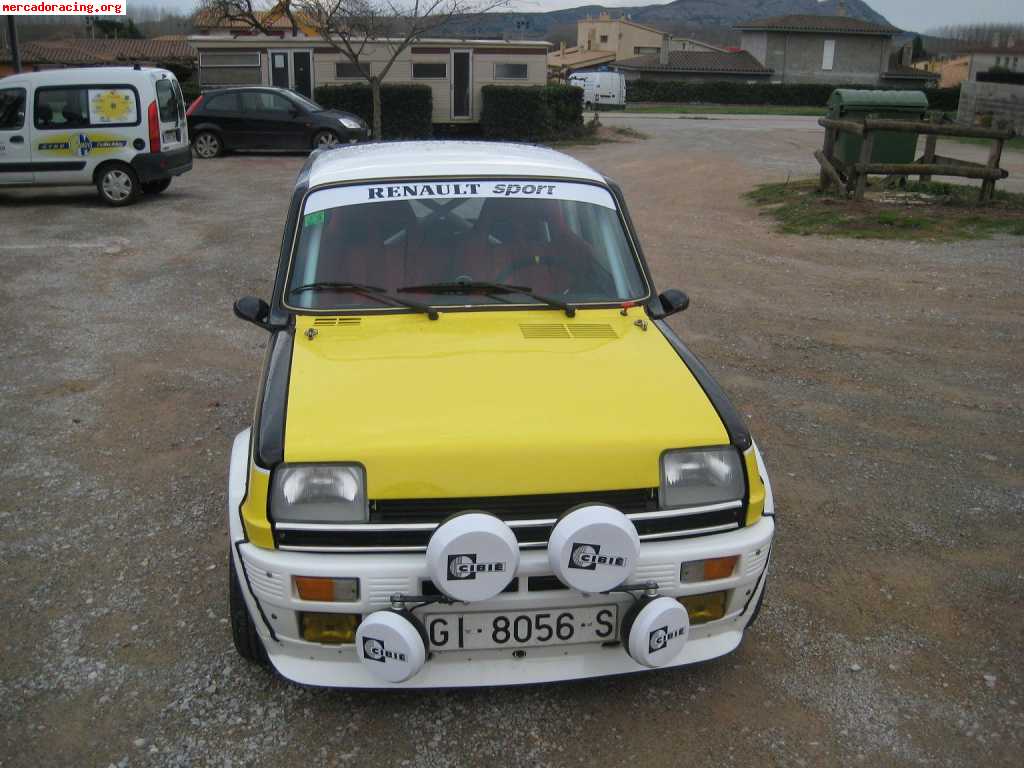 Renault 5 alpine turbo grupo a 