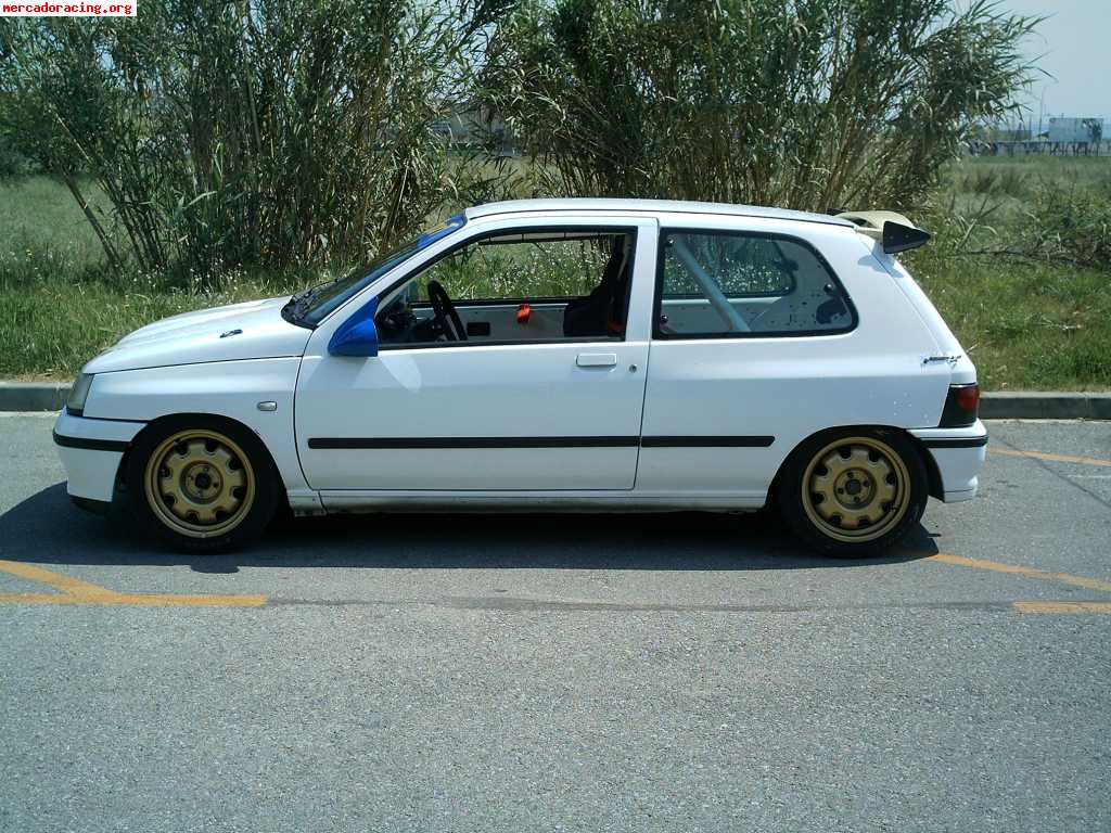 Clio 16v casi preparado rally. homologado para circular por 