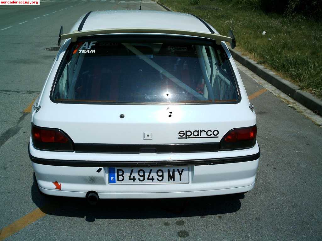 Clio 16v casi preparado rally. homologado para circular por 