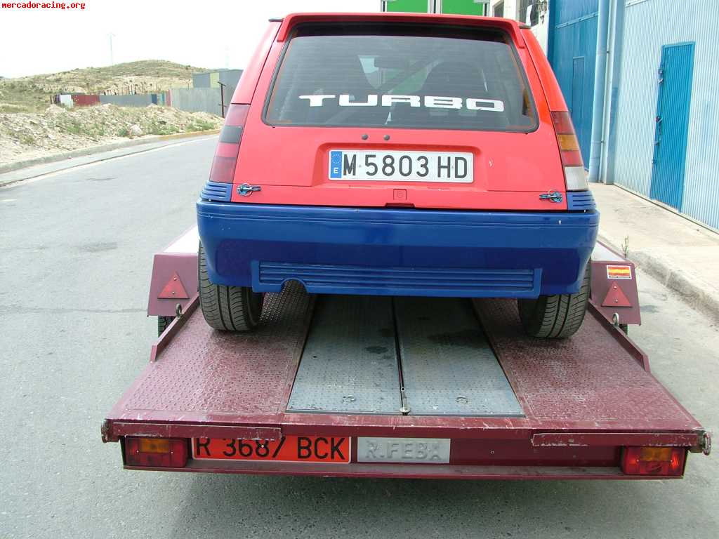 Gt turbo gr.a con remolque mas mercedes 300d para tirar. ace