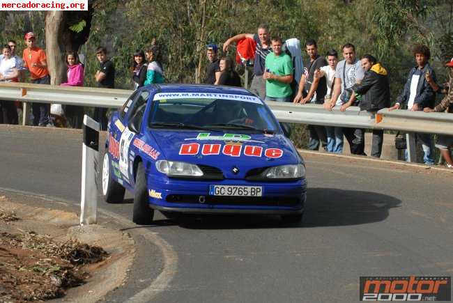 Renault megane 2.0 con caja secuencial de la copa, en impeca