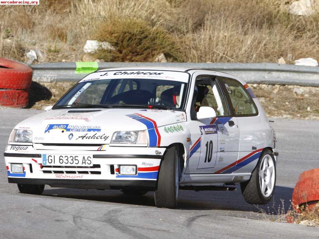 Clio williams rallys motor roto 