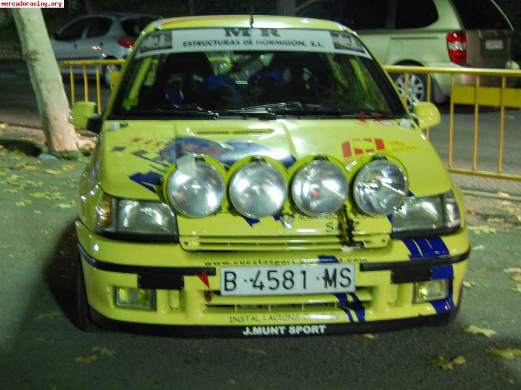 Se vende clio 16v tope gr.n.  barcelona.