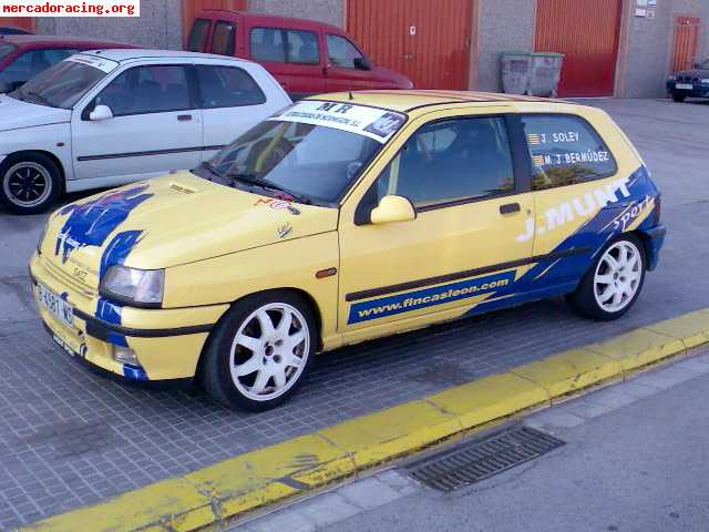 Se vende clio 16v tope gr.n.  barcelona.