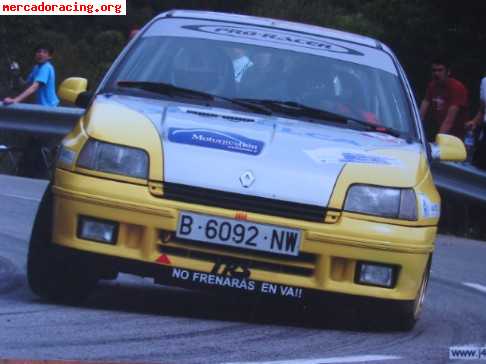 Vendo clio 16v homologado para competicion
