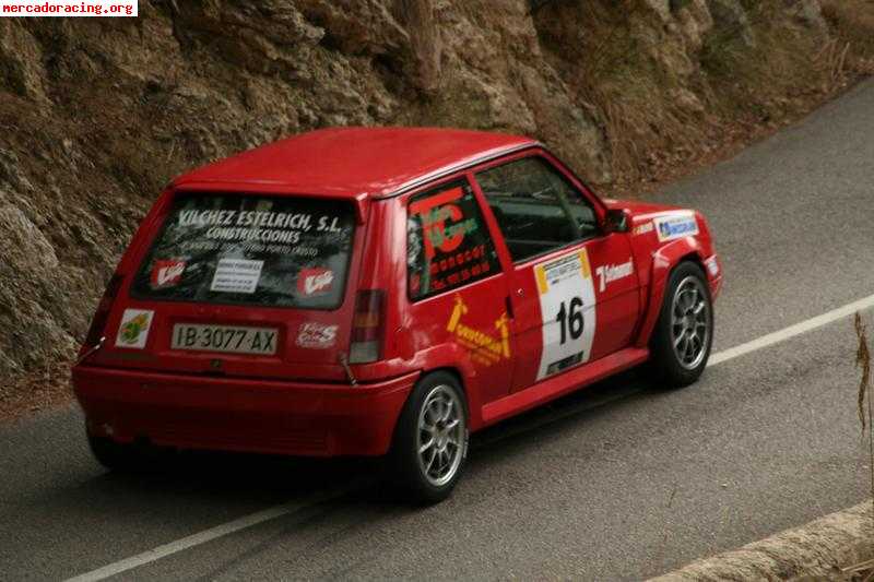 Super 5 gt turbo totalmente equipado grupo a