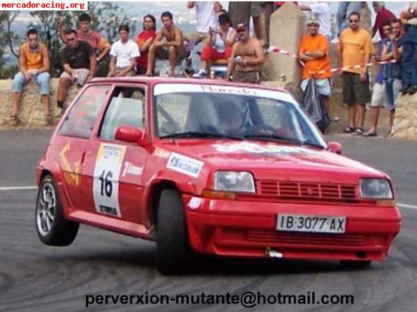 Super 5 gt turbo totalmente equipado grupo a