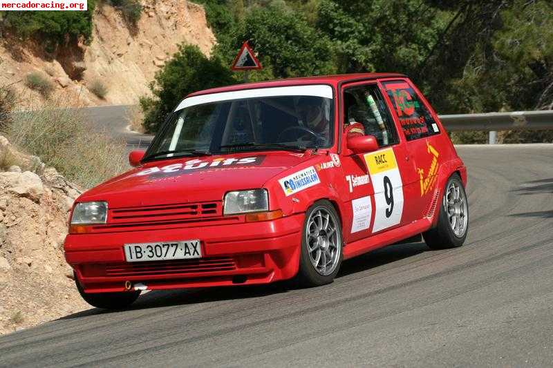Super 5 gt turbo totalmente equipado grupo a