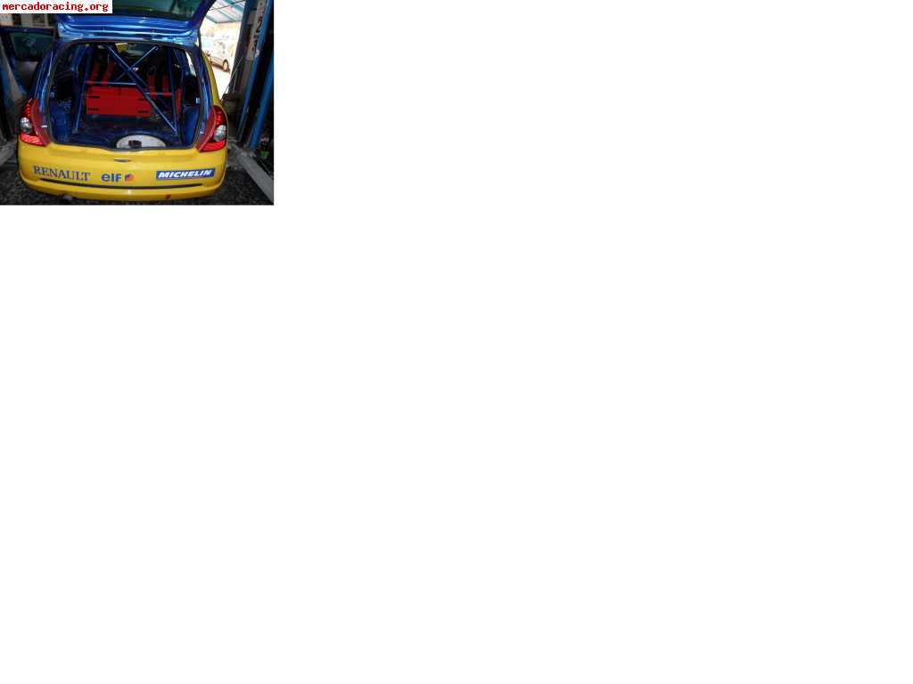 Se vende magnifico coche renault clio sport modelo ragnotti 