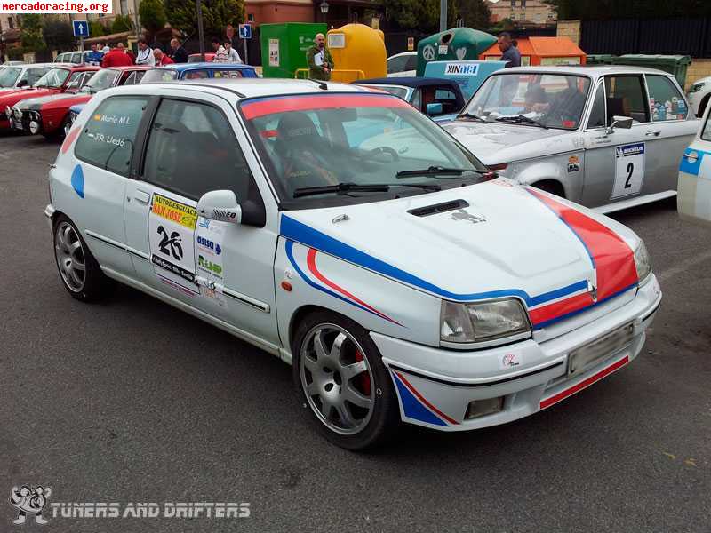 Se verde clio 16v de rallyes