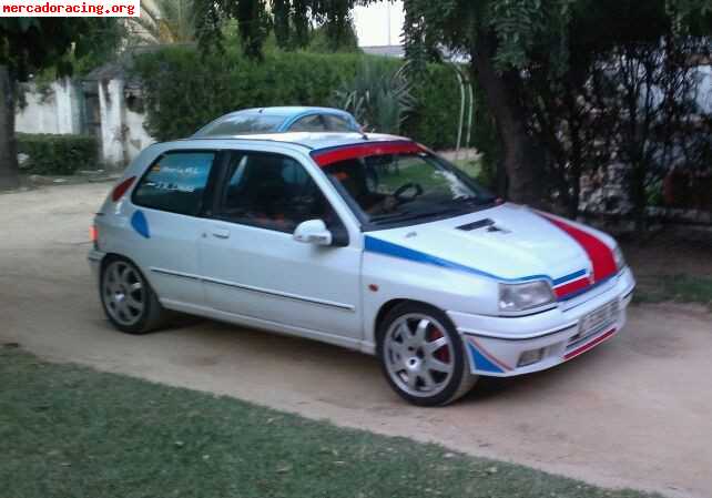 Se verde clio 16v de rallyes