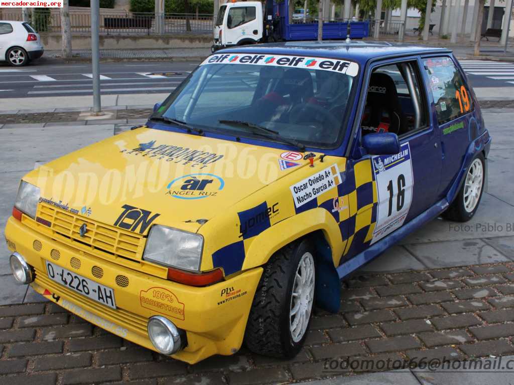 Renault 5 gt turbo! fiable y puntero! de montaña!