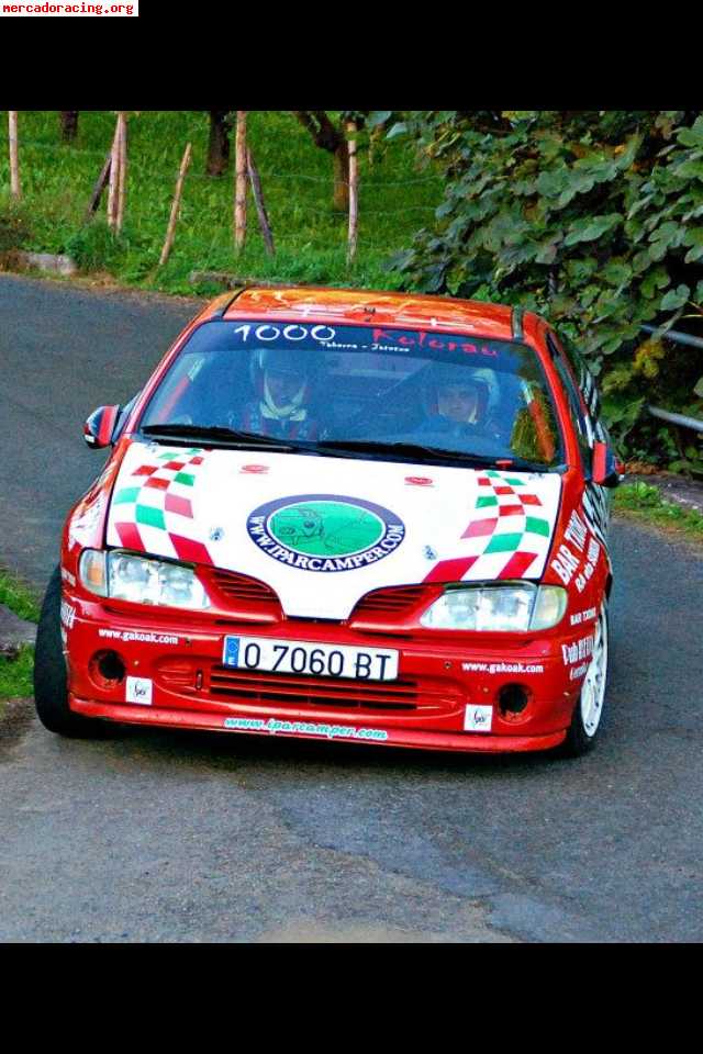 Renault megane kit-car estrecho