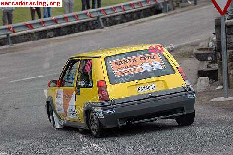 Se vende renault 5 gt turbo de carreras