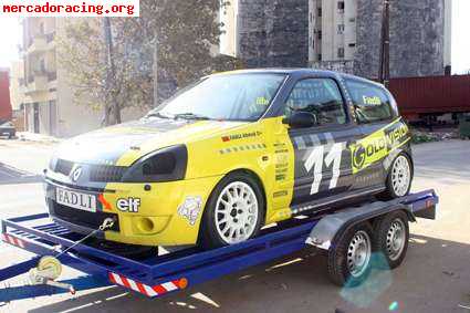 Clio cup preparado 207 cv grupo corto muy buen precio