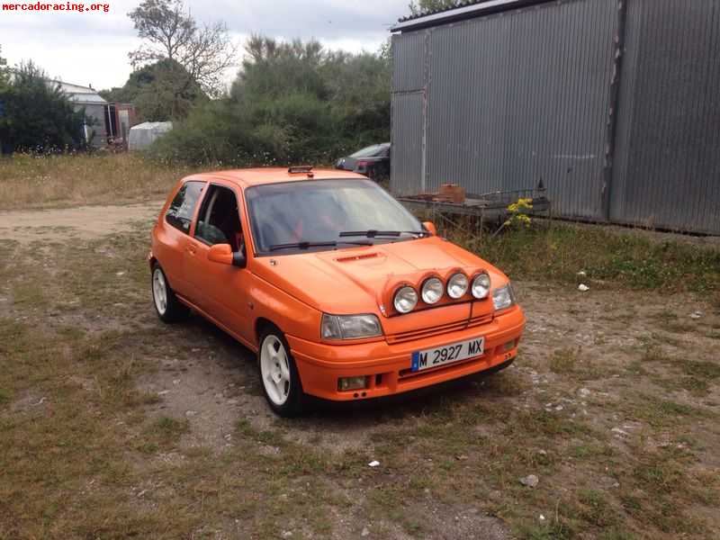 Renault clio 16 v. listo para correr