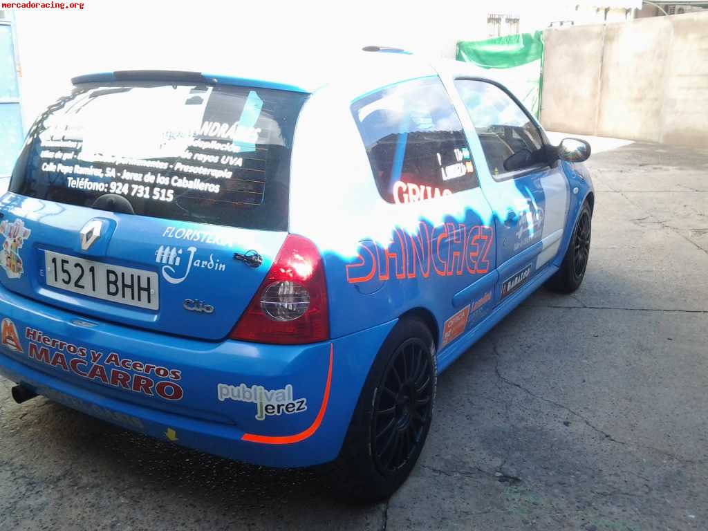 Vendo renault clio sport fase 2 182 cv grupo n.