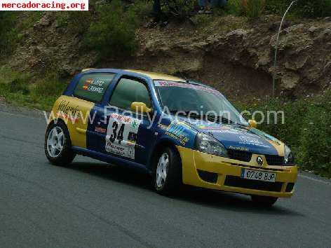 Renault clio sport rally tope gr n
